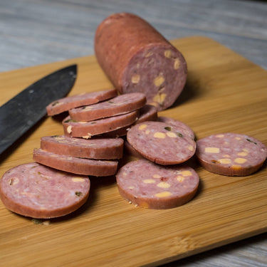 Jalapeno Cheddar Summer Sausage - The Pepper Pantry (Formerly Marie Sharp's)